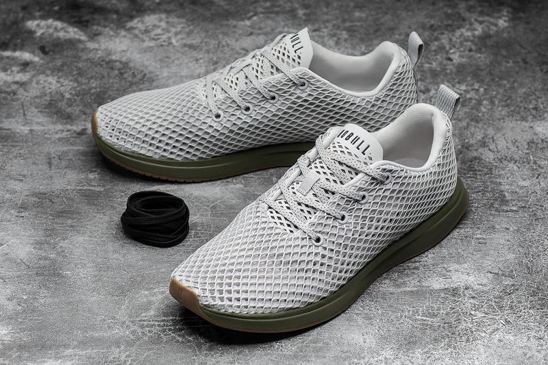 Women's Nobull Arctic Army Mesh Running Shoes Light / Turquoise | SG T2661C